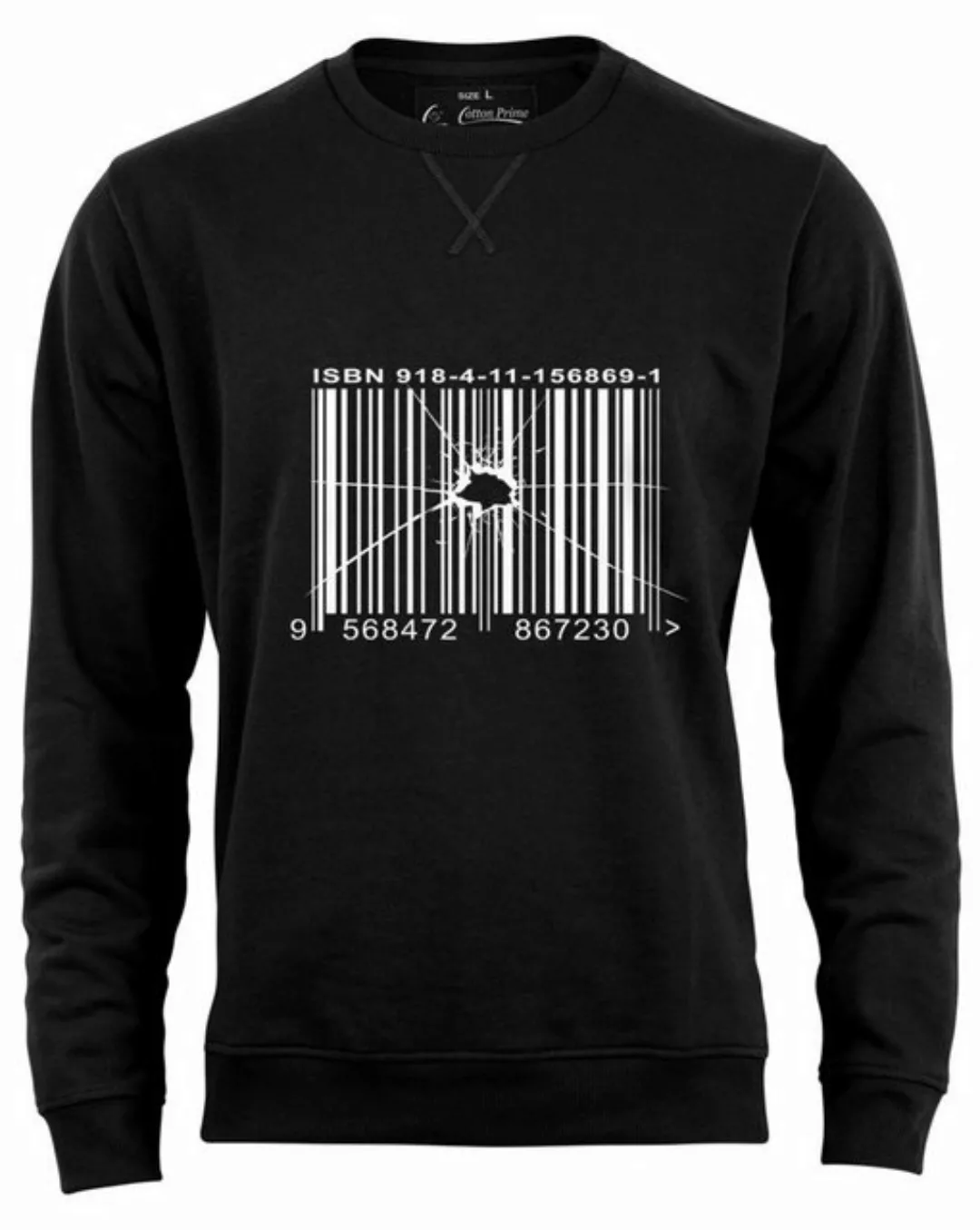 Cotton Prime® Sweatshirt Barcode - Out of Order mit weichem Innenfleece günstig online kaufen