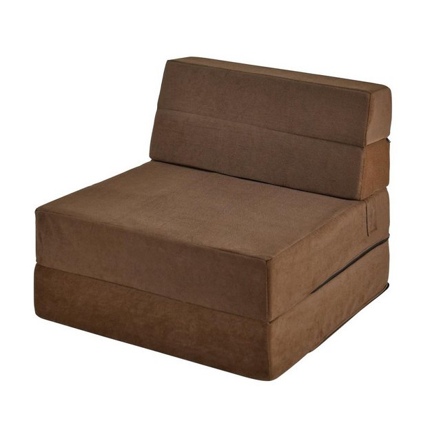 KOMFOTTEU Sofa Bodensofa, 3 in 1 klappbares Sofabett,aus Schaumstoff günstig online kaufen