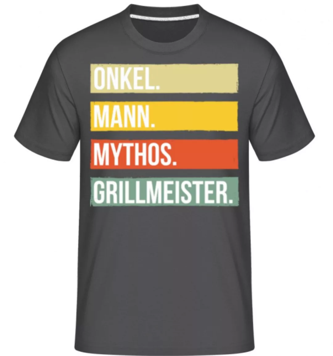 Onkel Mann Mythos Grillmeister · Shirtinator Männer T-Shirt günstig online kaufen