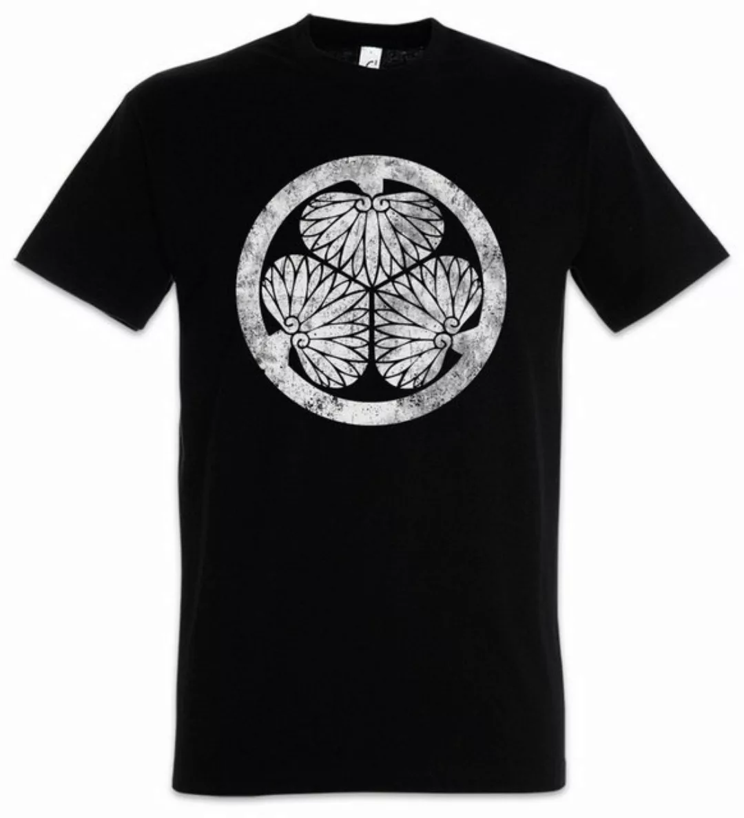 Urban Backwoods Print-Shirt Tokugawa Clan Logo Mon Herren T-Shirt Shogunat günstig online kaufen