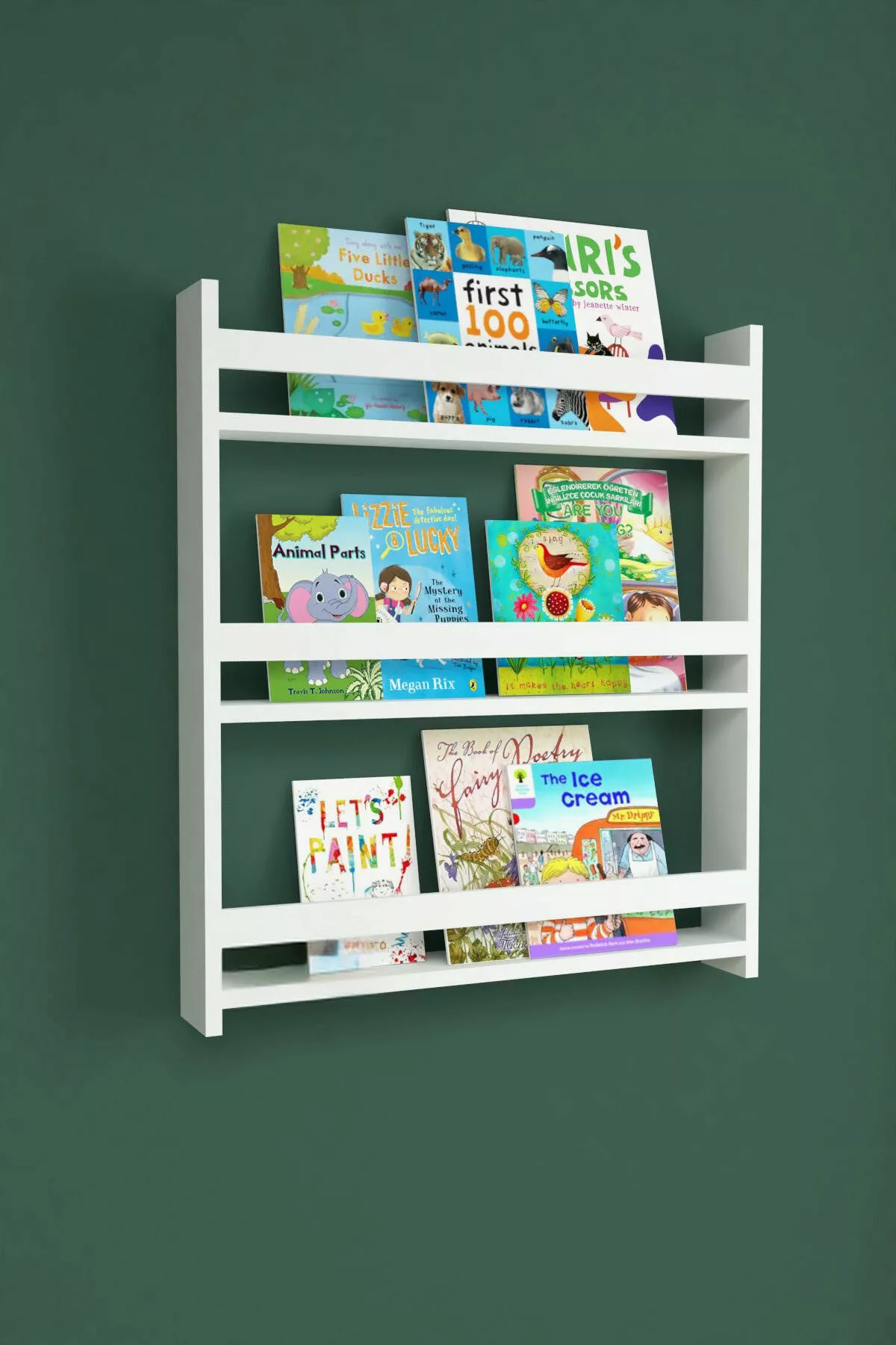 gowoll Kinderregal Bücherregal Kinder Wandregal Weiß günstig online kaufen