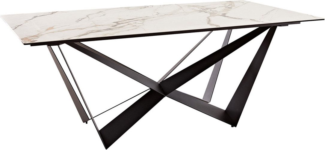 DELIFE Esstisch Edge, Keramik Calacatta Luxe günstig online kaufen