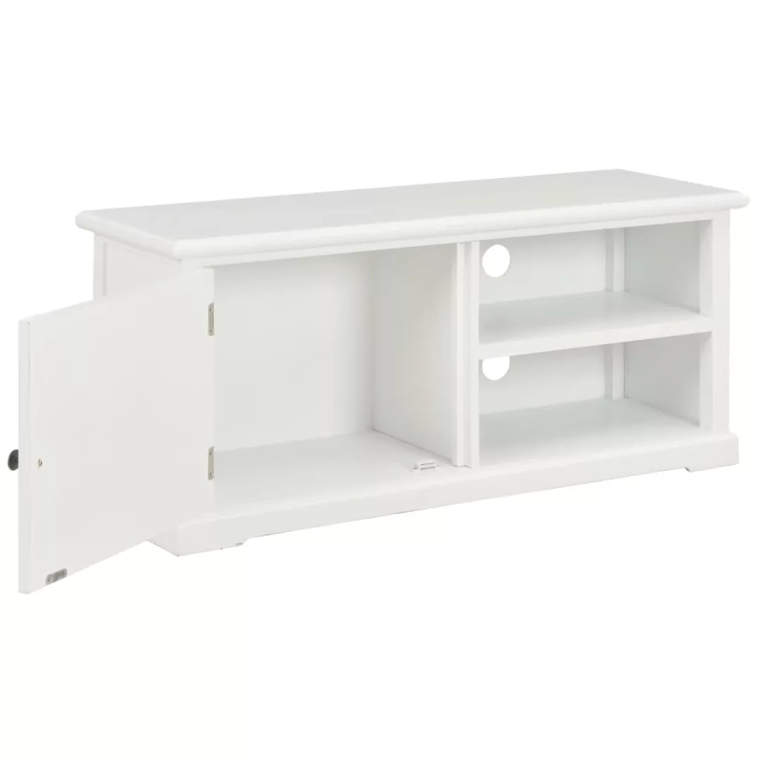 Tv-schrank Weiß 90 X 30 X 40 Cm Holz günstig online kaufen