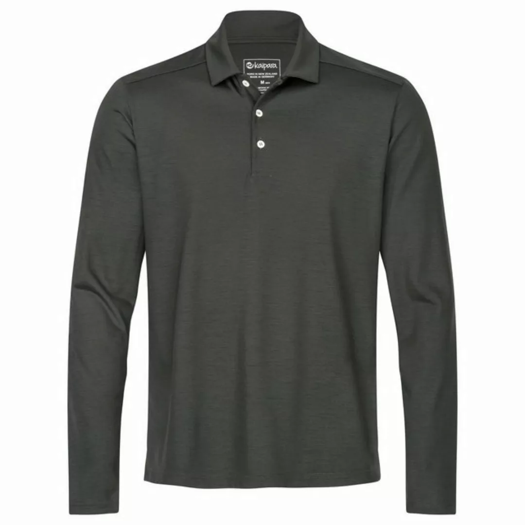 Kaipara - Merino Sportswear Langarmshirt URBAN LIMITED Merino Poloshirt Her günstig online kaufen