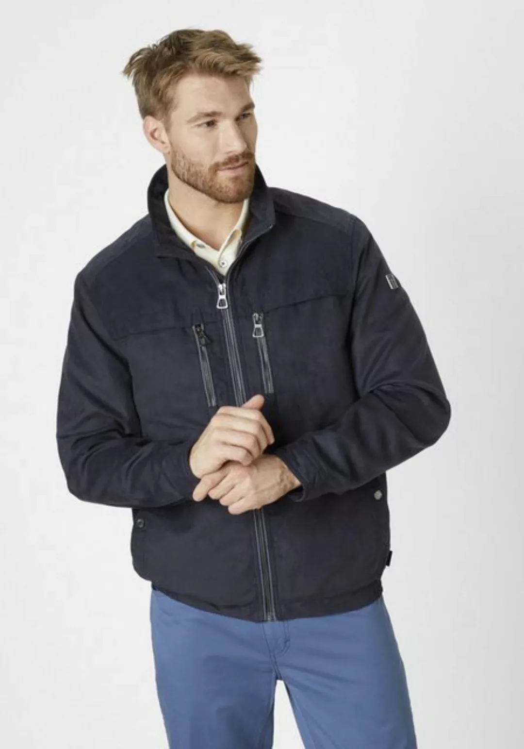 Redpoint Blouson TONY Regular Fit Blouson mit Microvelours günstig online kaufen