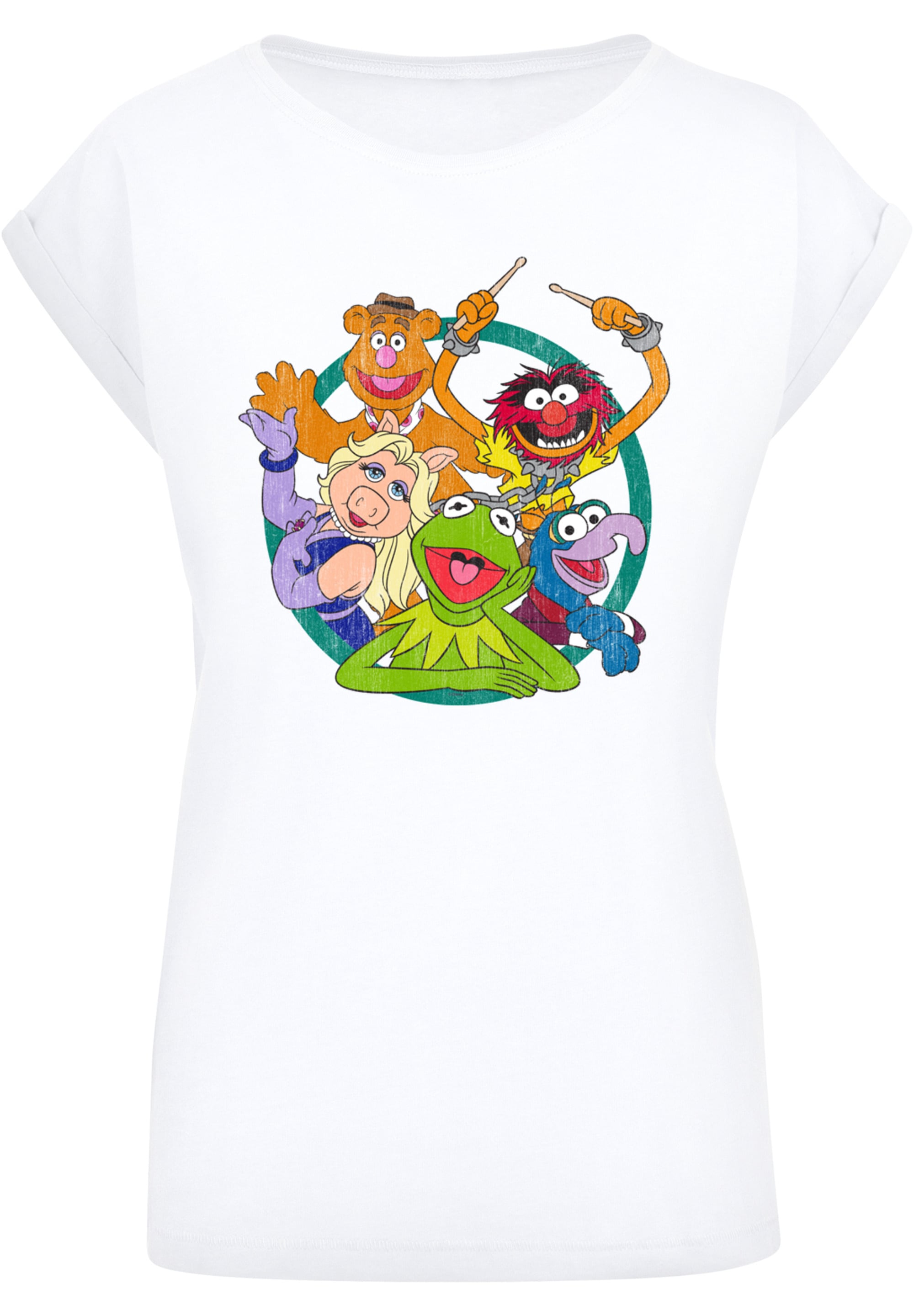 F4NT4STIC T-Shirt "Disney Die Muppets Group Circle", Print günstig online kaufen