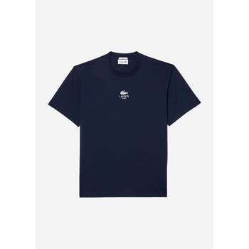 Lacoste  T-Shirts & Poloshirts Tee shirt- navy blue günstig online kaufen