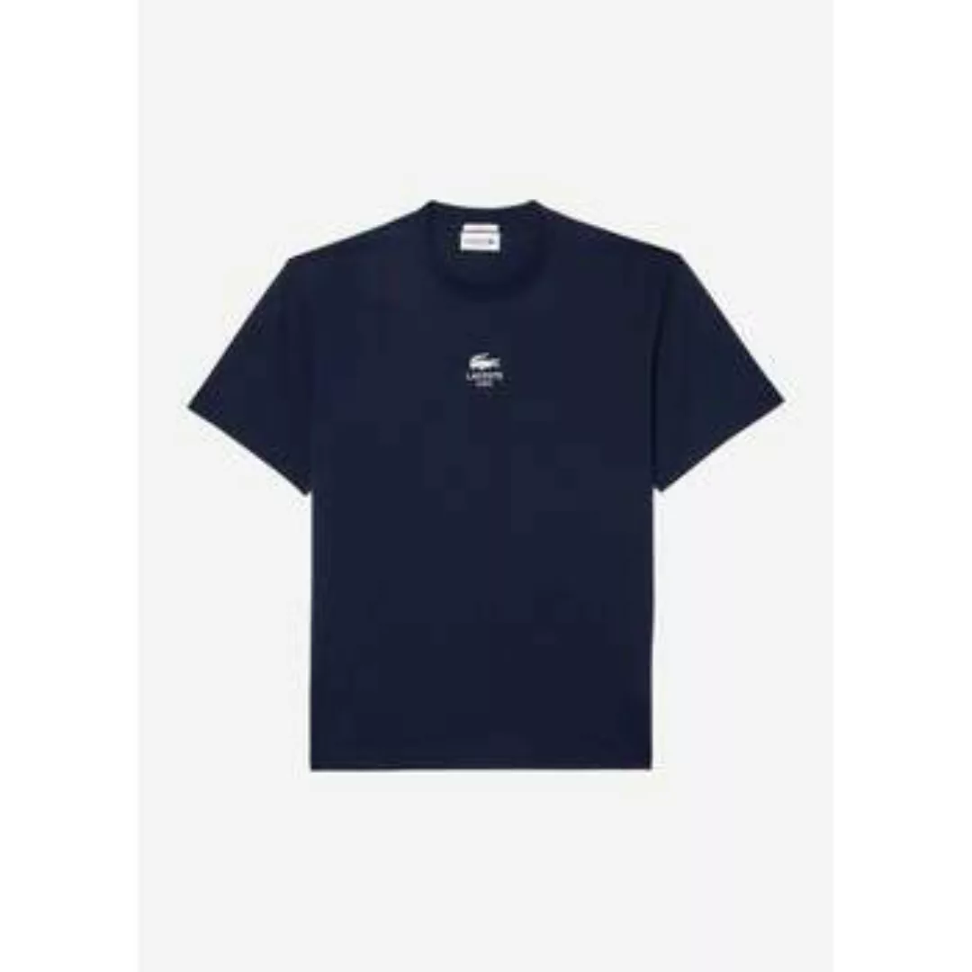 Lacoste  T-Shirts & Poloshirts Tee shirt- navy blue günstig online kaufen