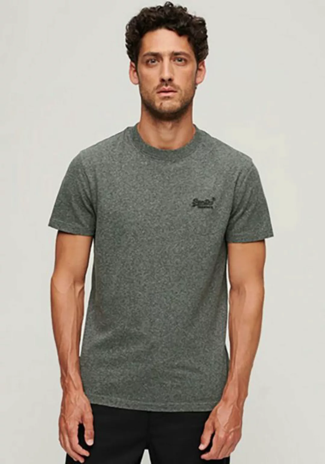 Superdry Rundhalsshirt "Organic Cotton Essential Logo T-Shirt" günstig online kaufen