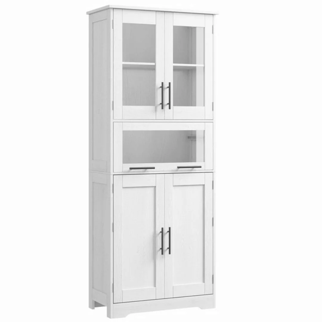 GarveeMore Hochschrank 170cm Badschrank Hochschrank - Badezimmerschrank mit günstig online kaufen