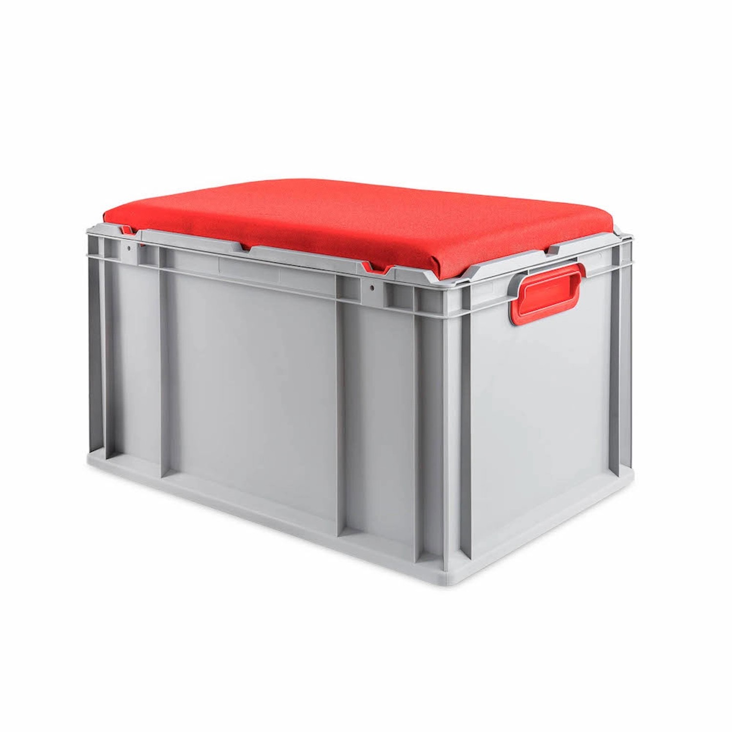 PROREGAL Eurobox NextGen Seat Box Rot HxBxT 365 x 40 x 60 cm 65 Liter Griff günstig online kaufen