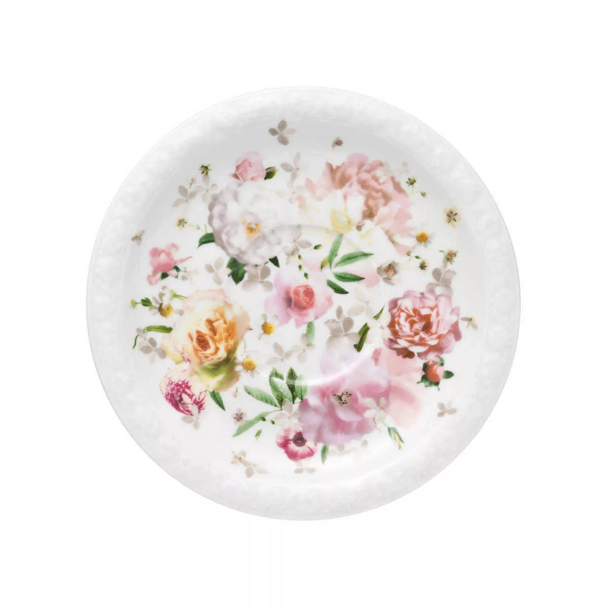 Rosenthal Maria Pink Rose Suppen-Untertasse 18 cm günstig online kaufen
