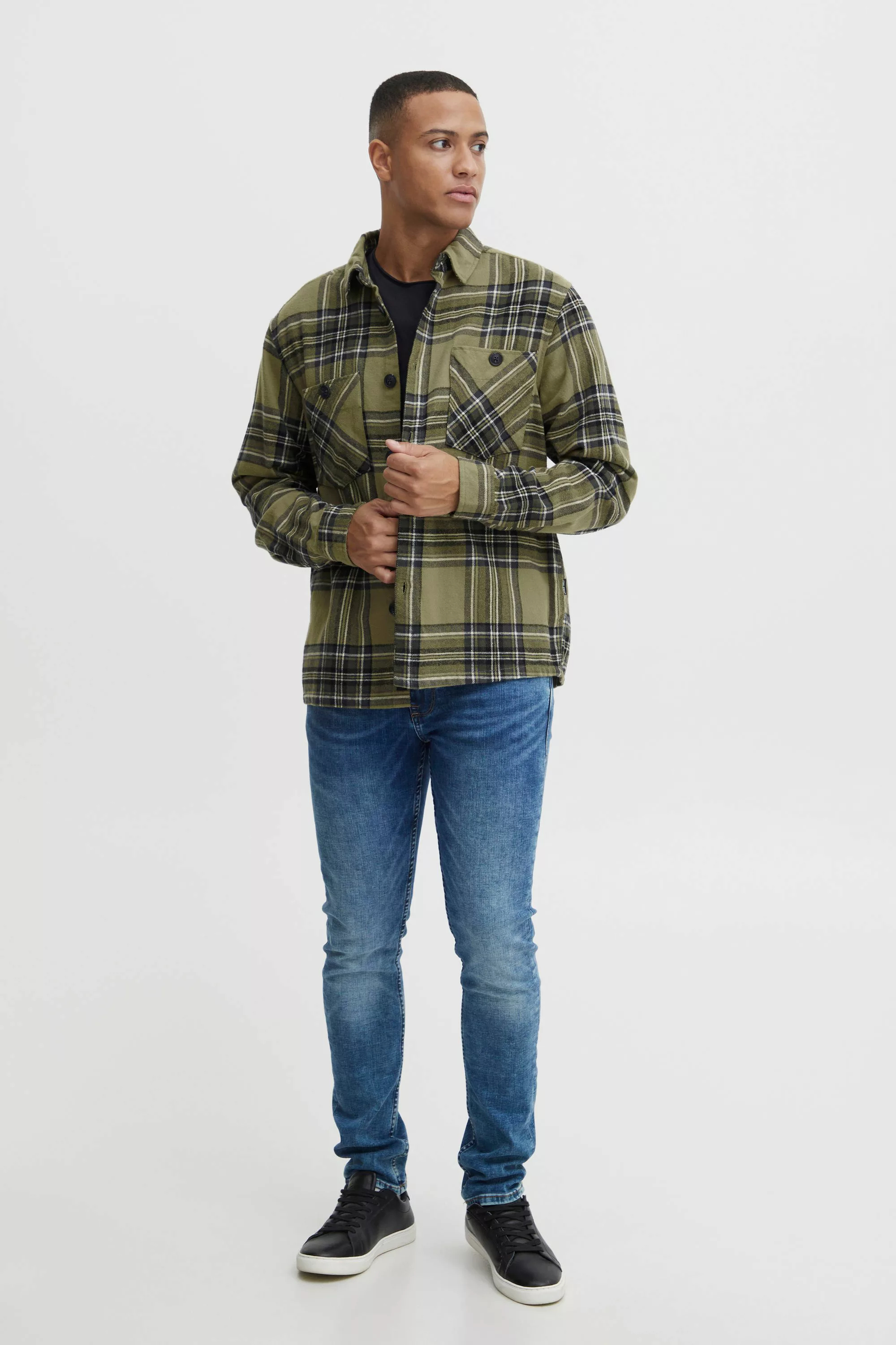 Blend Fieldjacket "BLEND BHOvershirt", ohne Kapuze günstig online kaufen