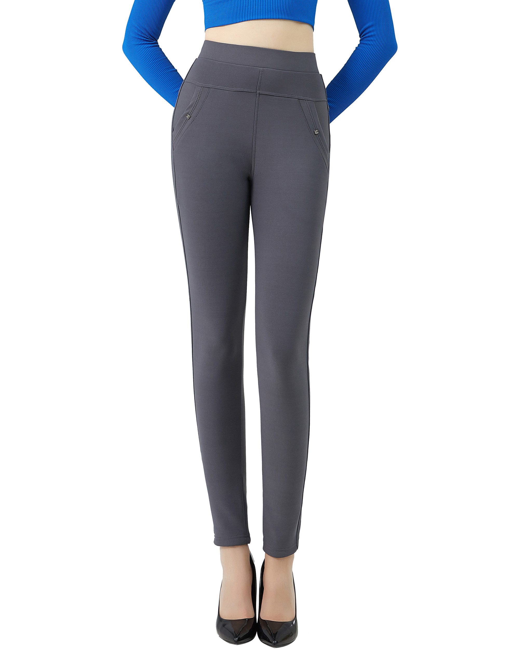 Jepo Leggings Elastische Damenhose Skinny slim günstig online kaufen
