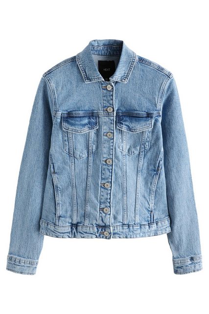 Next Jeansjacke Figurbetonte Jeansjacke – Petite (1-St) günstig online kaufen