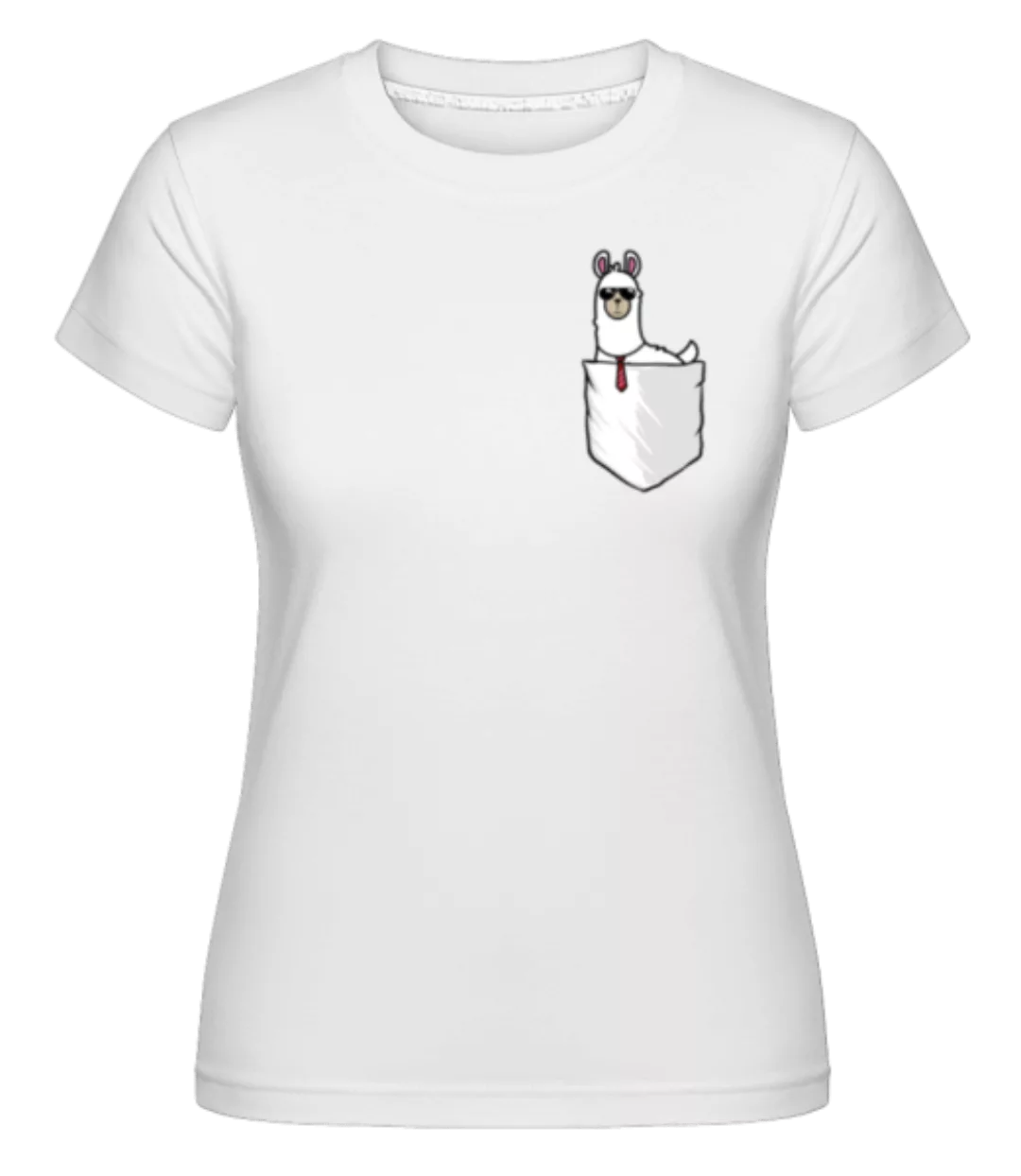 Alpaka Brusttasche · Shirtinator Frauen T-Shirt günstig online kaufen