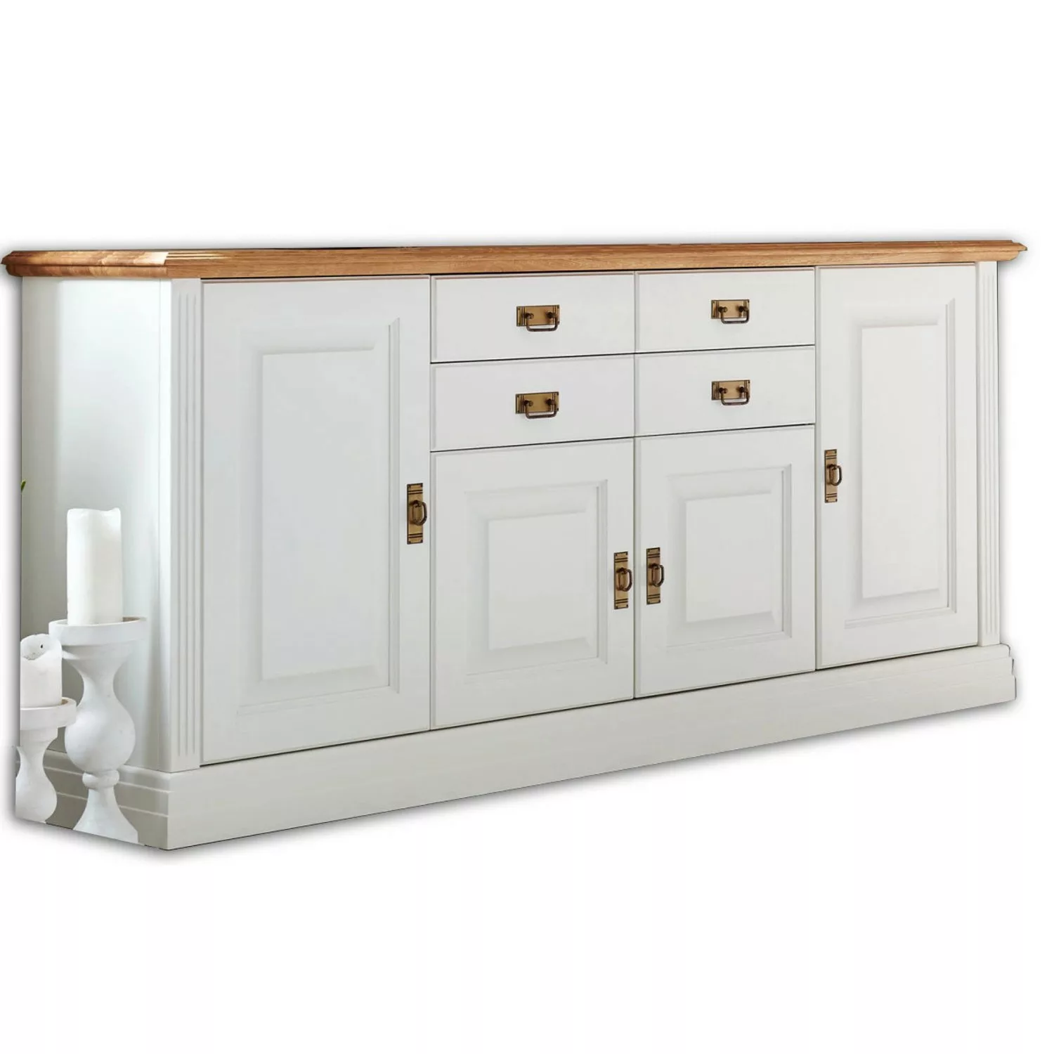 Casamia Sideboard Novara 4-türig 2 Schubladen günstig online kaufen