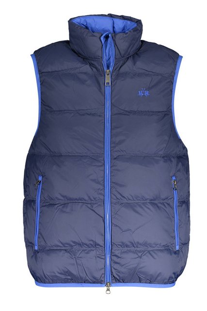 La Martina Outdoorjacke Ärmelloses Herrenhemd Blau - Stilvolle Details und günstig online kaufen