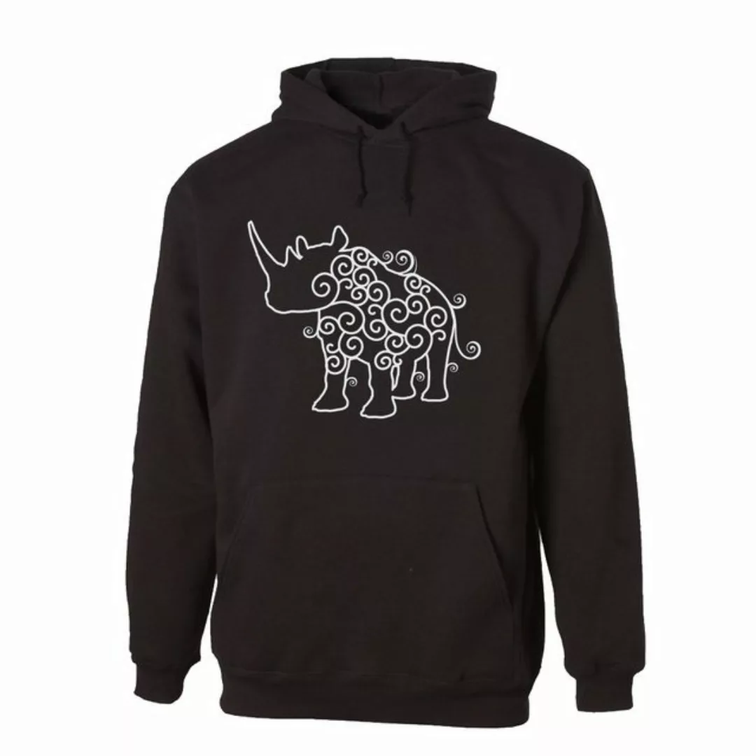 G-graphics Hoodie Tribalnashorn Unisex mit trendigem Frontprint mit Motiv günstig online kaufen