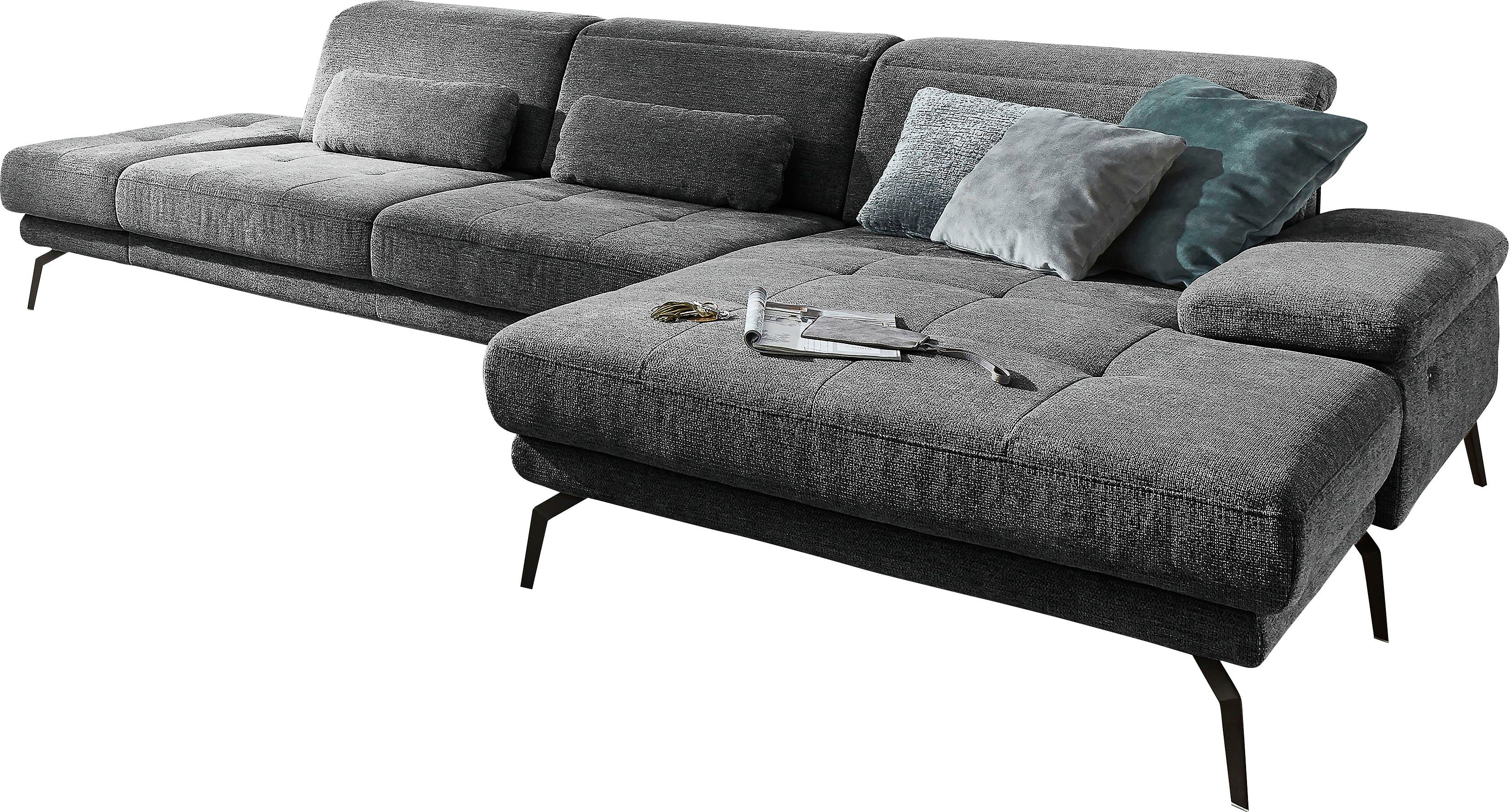 Die PlanBar Ecksofa "MP-IN20126 L-Form mit Kaltschaum-Polsterung", mit Kopf günstig online kaufen