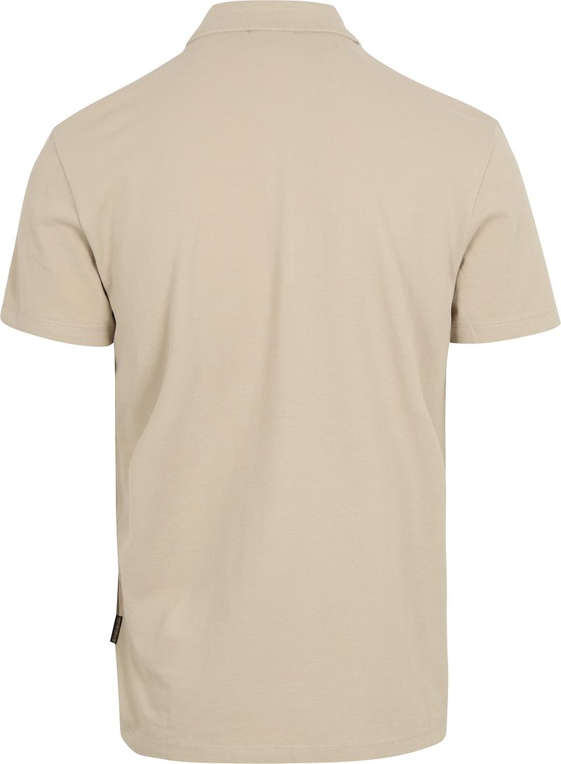 Napapijri Ealis Poloshirt Beige - Größe M günstig online kaufen