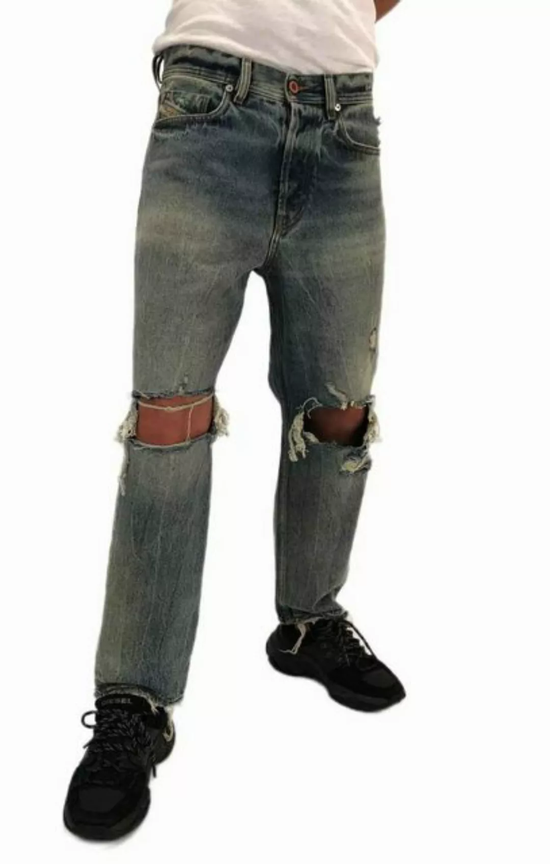 Diesel Straight-Jeans Diesel Herren Dagh-XP 084ZS Jeans Hose Regular Straig günstig online kaufen