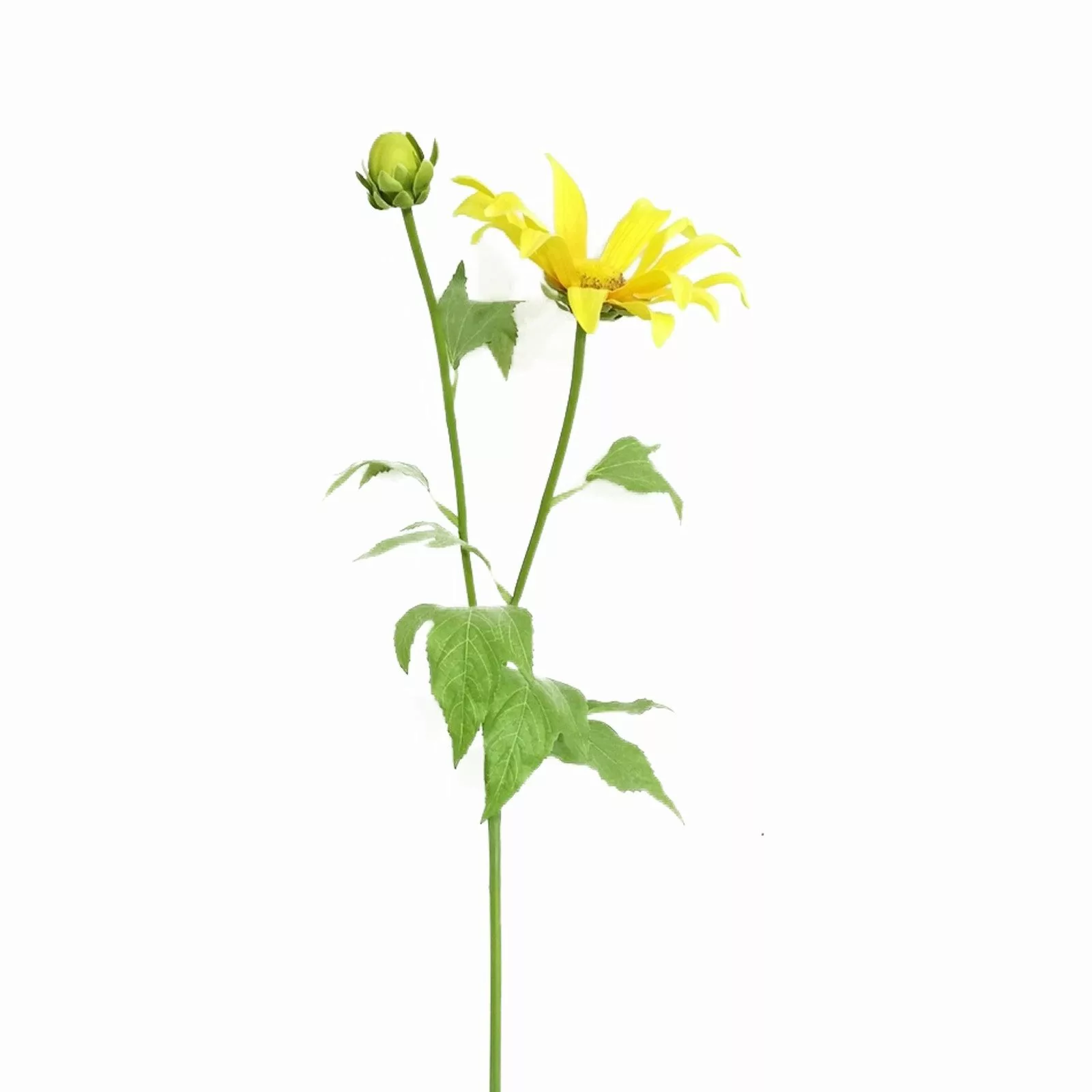 Kunstblume Chrysantheme 74 cm Gelb Chrysantheme, günstig online kaufen