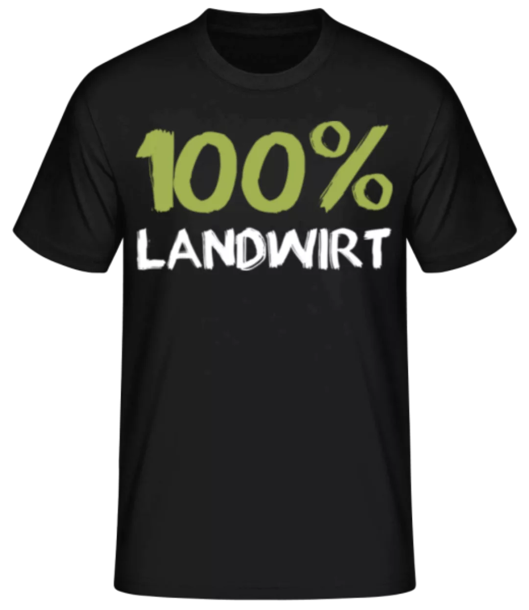 100% Landwirt · Männer Basic T-Shirt günstig online kaufen