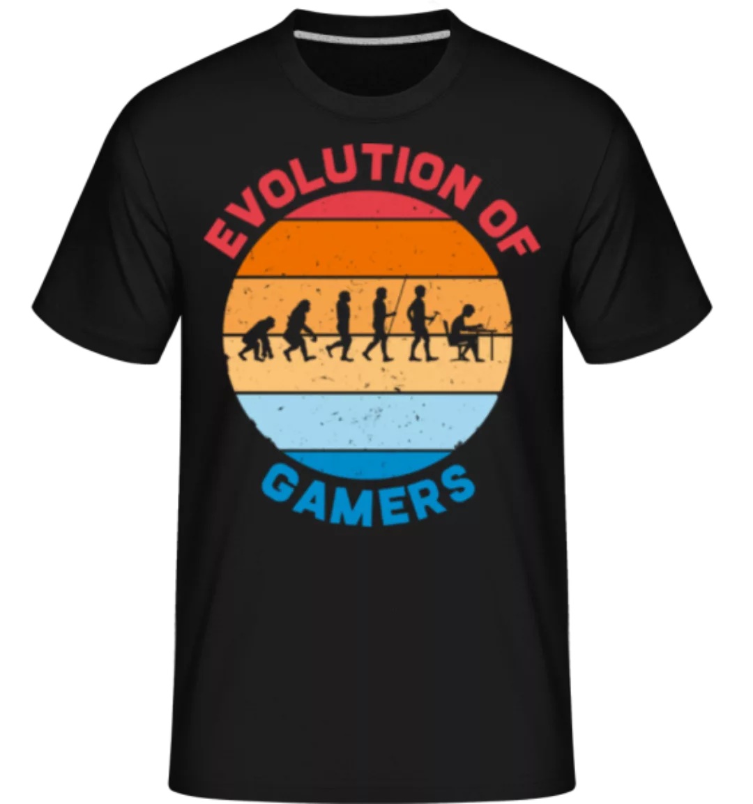 Evolution Of Gamer · Shirtinator Männer T-Shirt günstig online kaufen