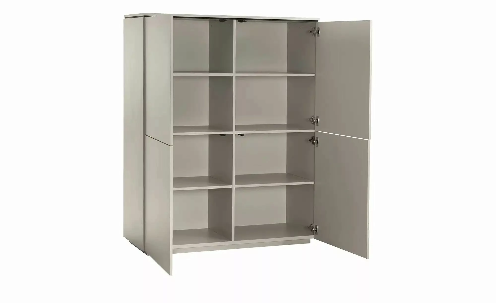 uno Highboard  Stuttgart ¦ grau ¦ Maße (cm): B: 120 H: 150 T: 24.0 Kommoden günstig online kaufen