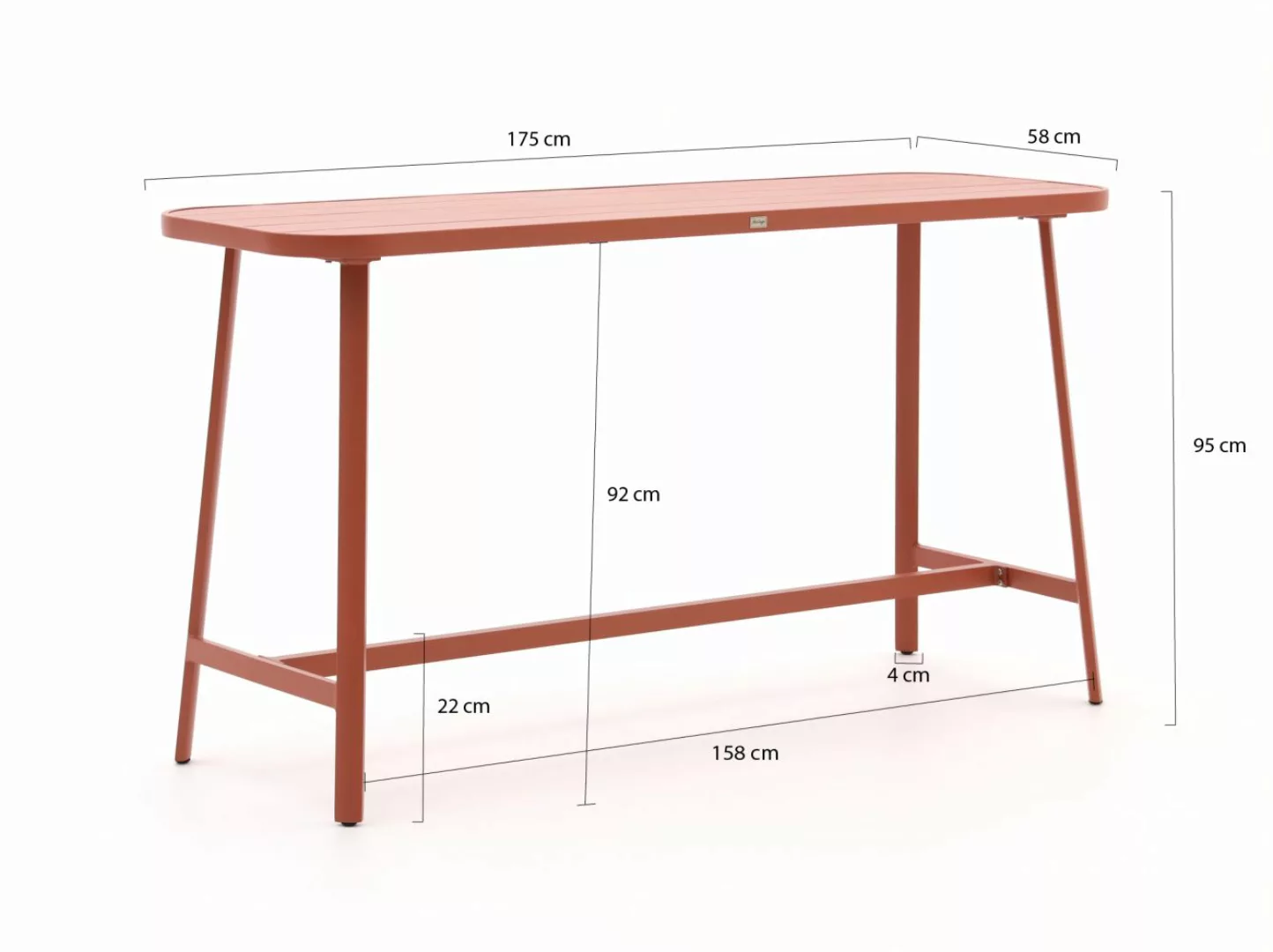 Bellagio Cino Bartisch 175x58x95 cm günstig online kaufen