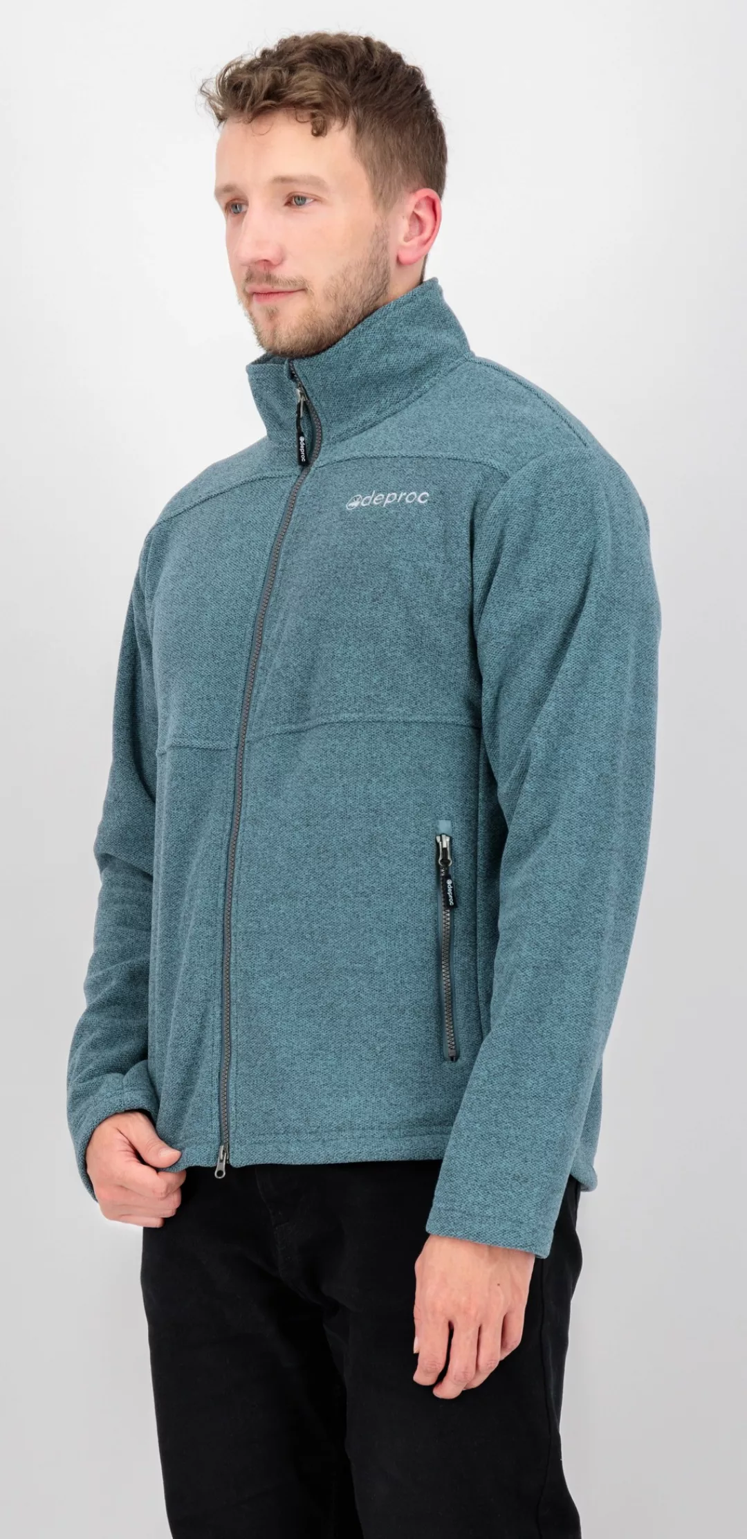 DEPROC Active Strickfleecejacke "SEWARD MN", mit 2-Wege-Reißverschluss günstig online kaufen