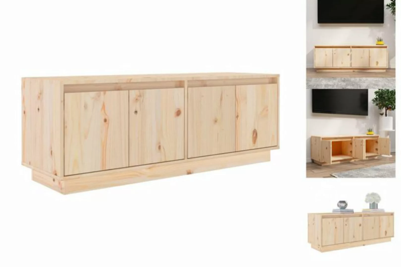 vidaXL TV-Schrank TV Schrank Fernsehschrank Lowboard Regal Sideboard 110x34 günstig online kaufen