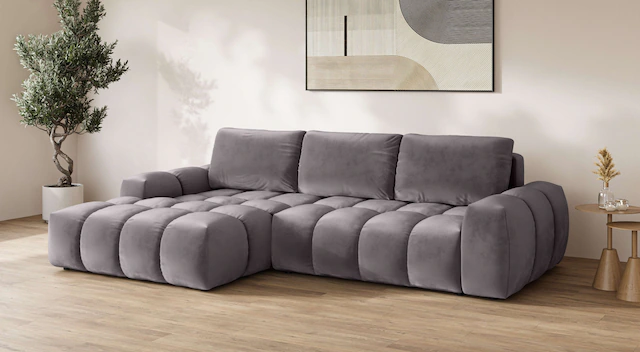 INOSIGN Ecksofa »AZITA klein optionale Schlafsofa mit Bettkasten, B/T/H: 27 günstig online kaufen