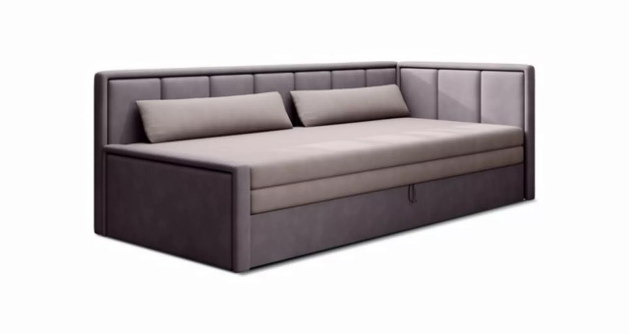 yourhouse24 Sofa Fulgeo Schlafsofa mit Schlaffunktion und Bettkasten günstig online kaufen