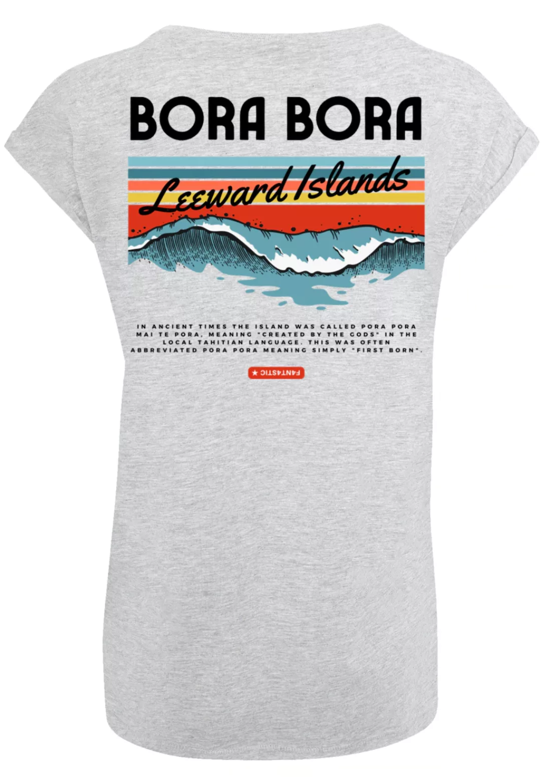 F4NT4STIC T-Shirt "PLUS SIZE Bora Bora Leewards Island", Print günstig online kaufen