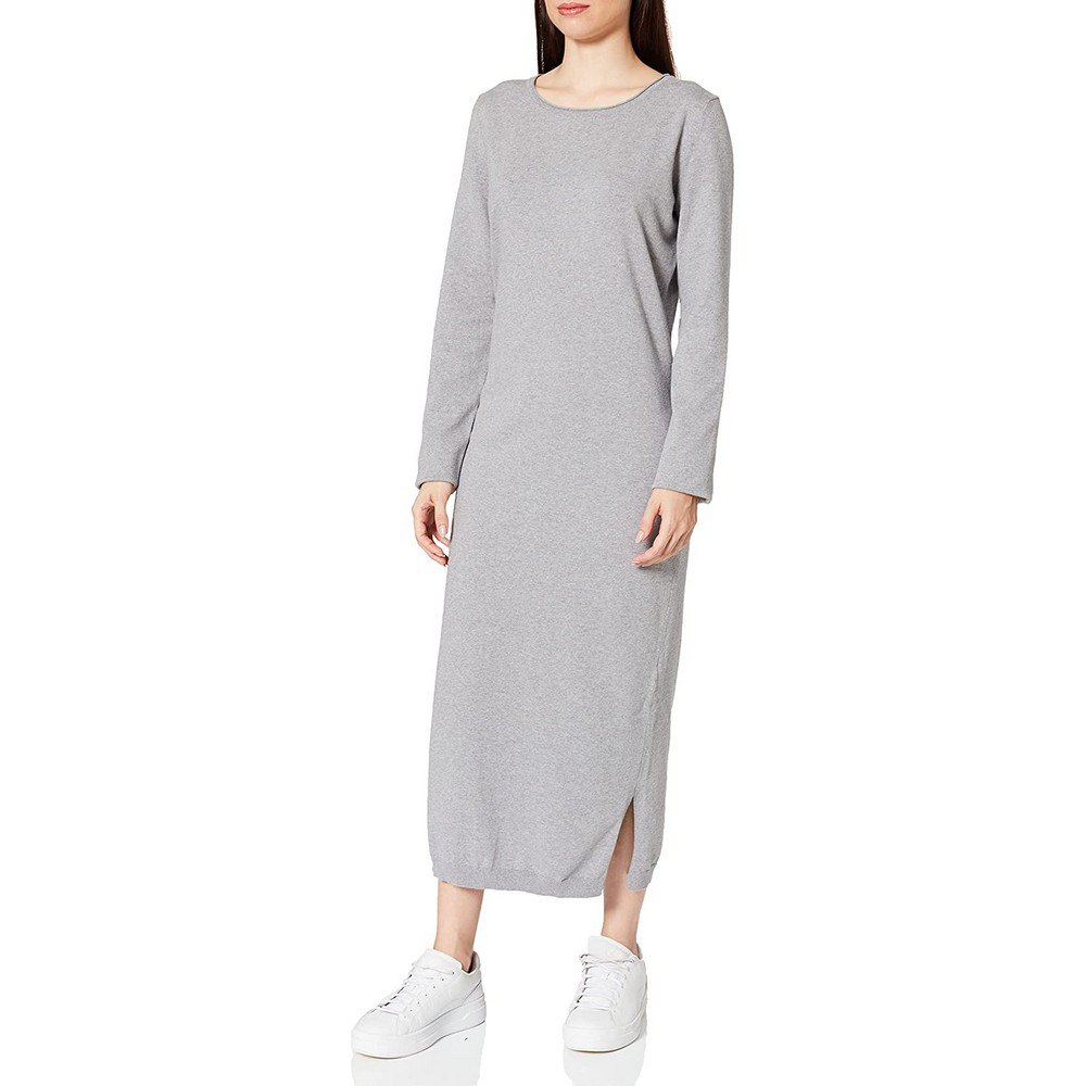 Replay Hyperflex Pullover Kleid M Grey Melange günstig online kaufen