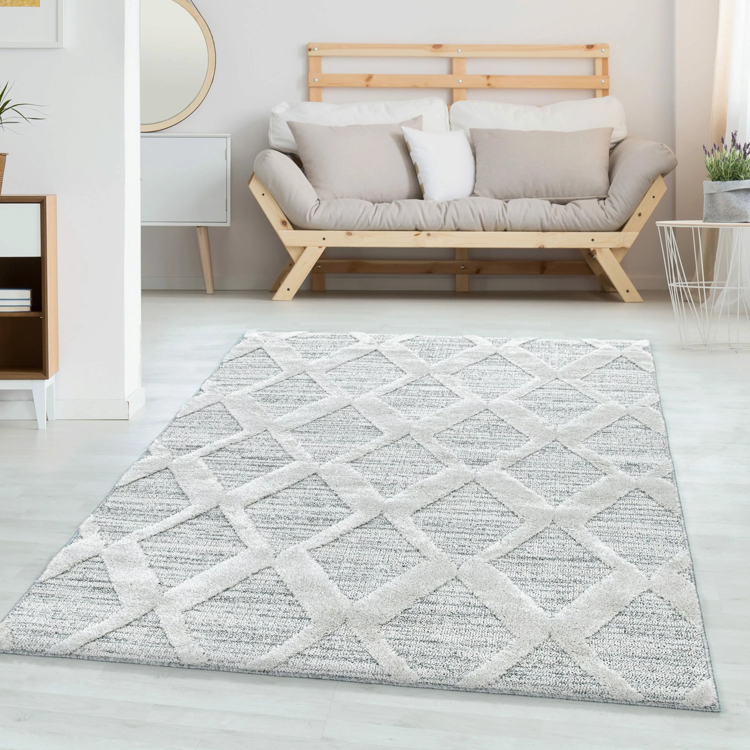 Carpettex Hochflor-Teppich Boho-Design, Läufer, Höhe: 20 günstig online kaufen