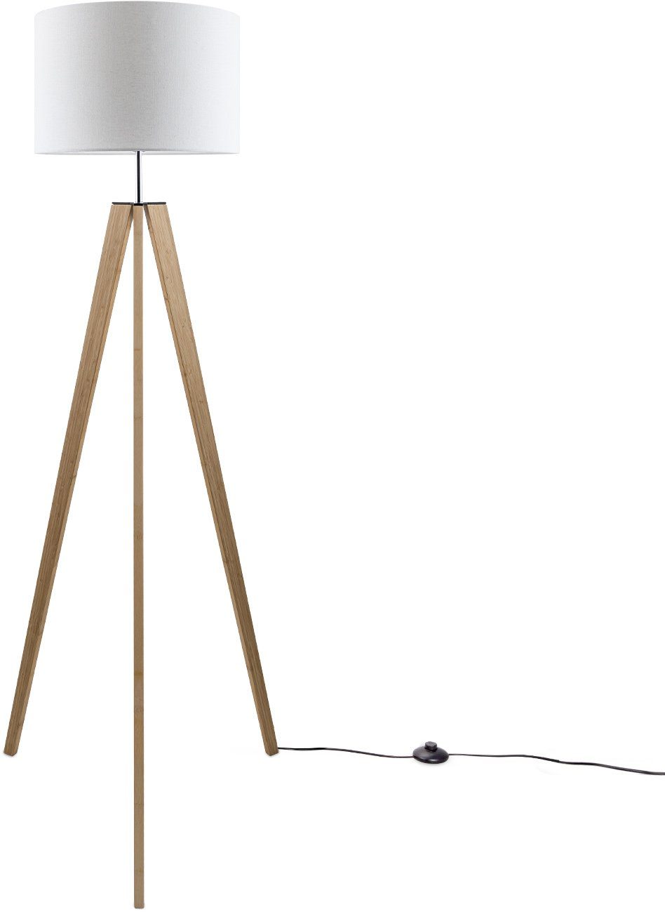 Paco Home Stehlampe Canvas uni Color, günstig online kaufen
