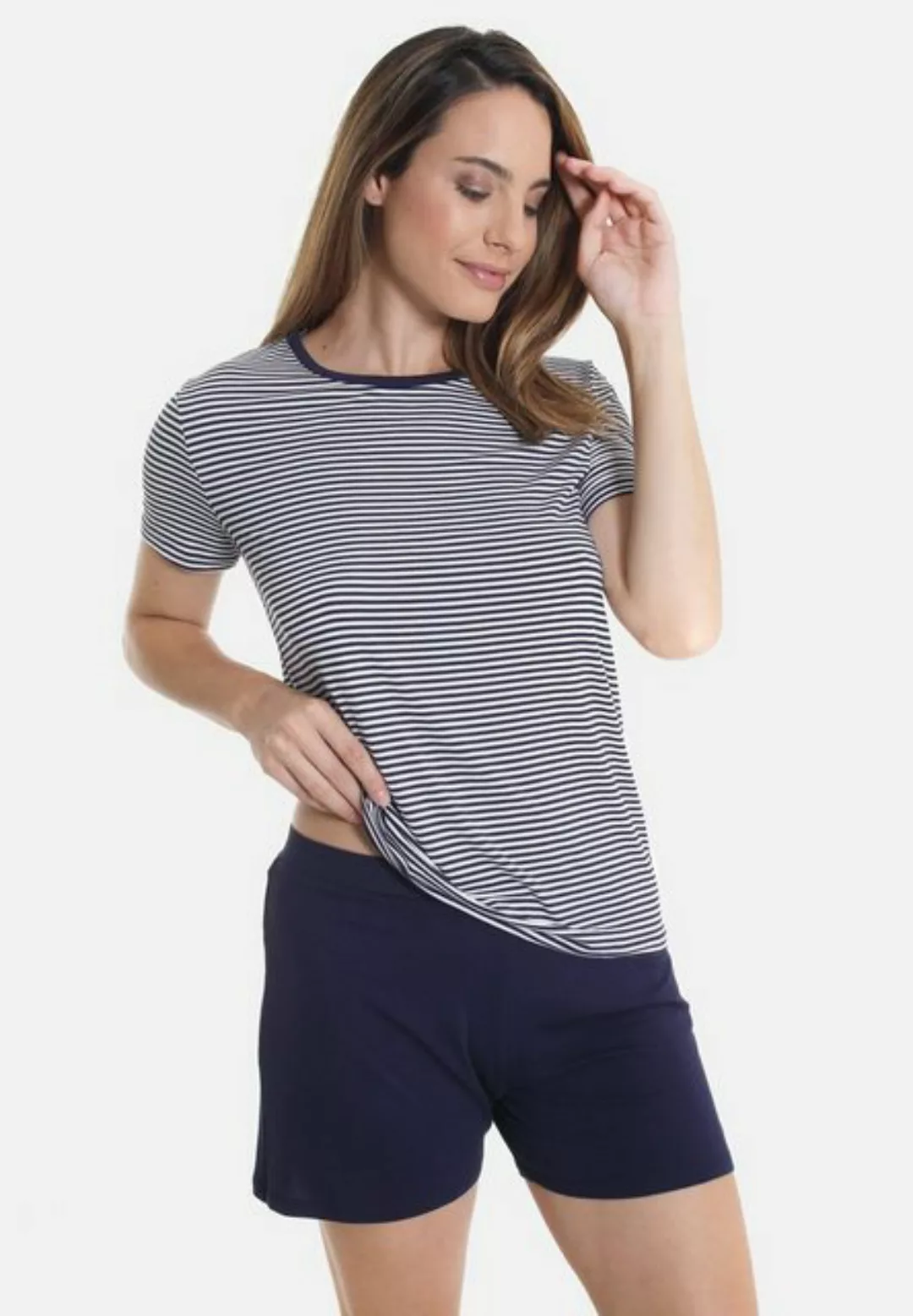 Sassa Homewearpants Shorty Casual Comfort Stripe (Stück, 1-tlg) gerader Bei günstig online kaufen