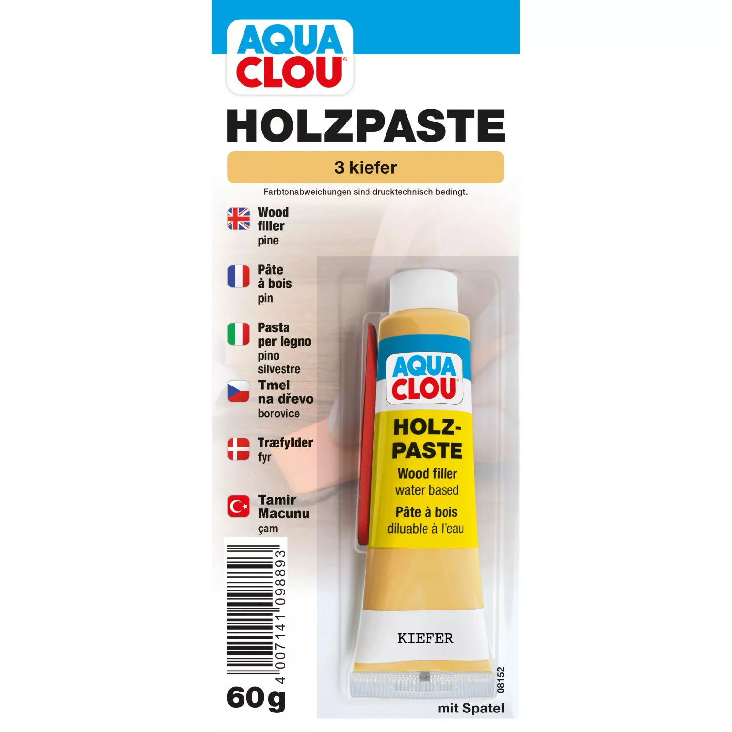 Clou Holzpaste wasserverdünnbar Kiefer 60 g günstig online kaufen