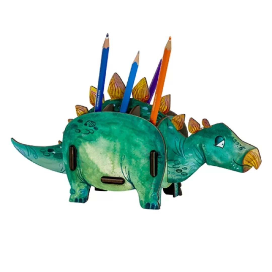 Stiftebox Aufbewahrungsbox Stiftehalter Schreibtisch Organizer - Dinosaurie günstig online kaufen