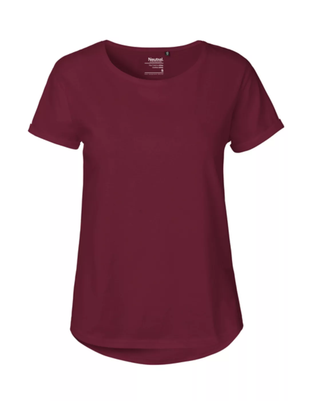 Frauen T-shirt Roll-up günstig online kaufen
