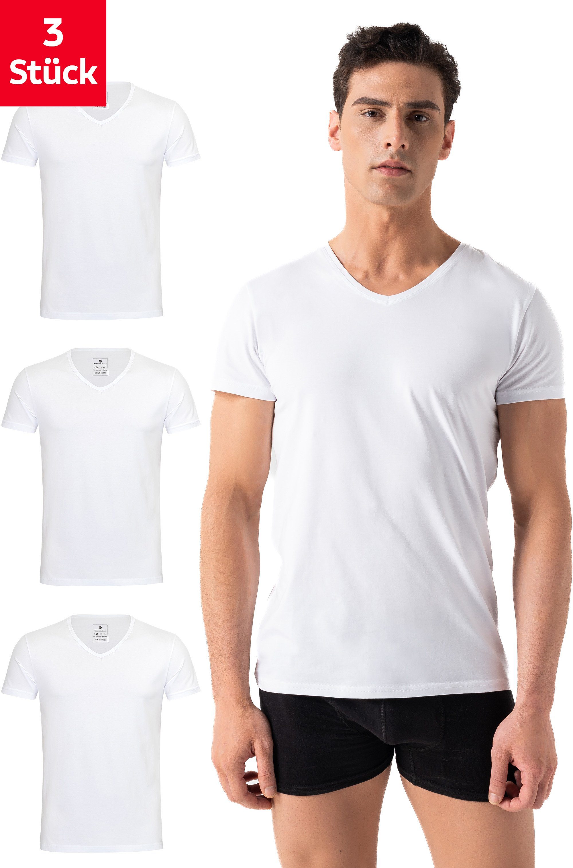 Burnell & Son Unterhemd T-Shirt Business günstig online kaufen