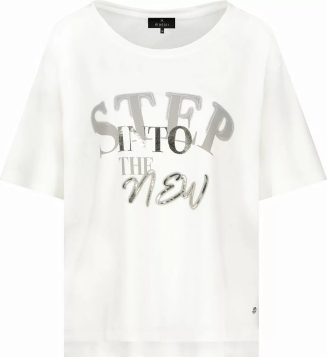 Monari Kurzarmshirt 408518 off-white günstig online kaufen