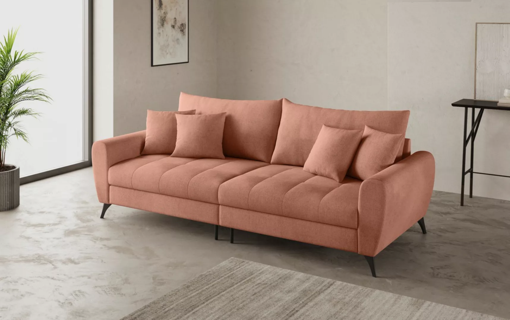 Mr. Couch Big-Sofa "Blackburn II", Wahlweise mit Kaltschaumpolsterung bis 1 günstig online kaufen