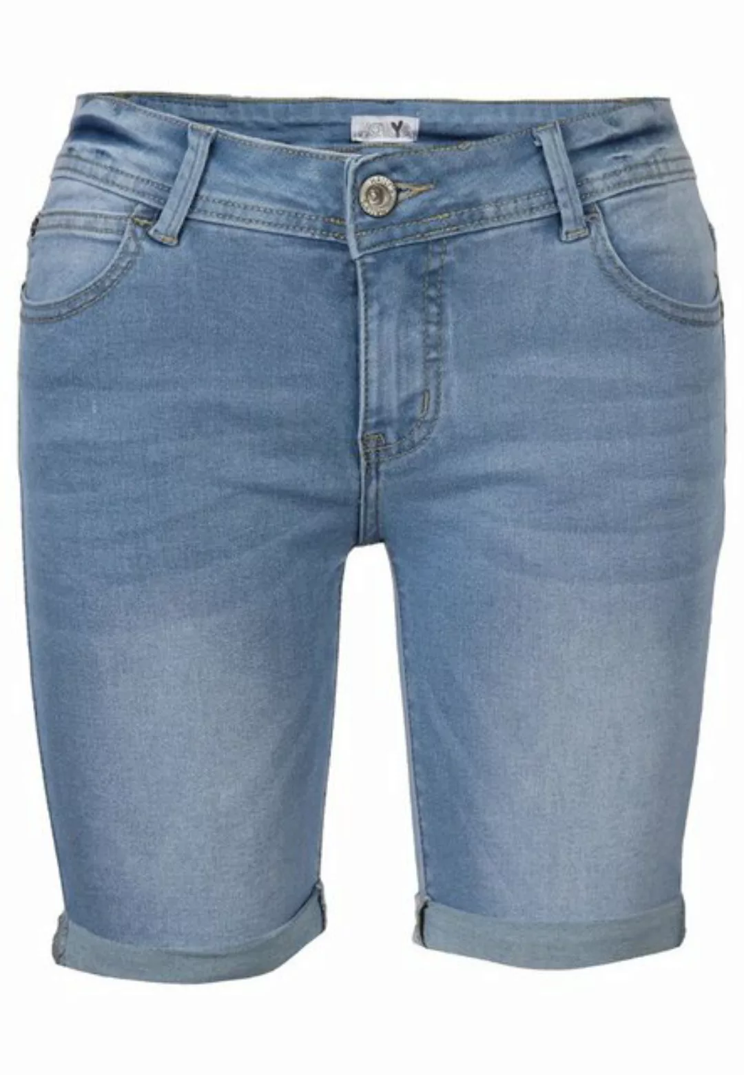 HaILY’S Jeansshorts Shorts Mid Waist Kurze Jeans Eingriffstaschen 7718 in B günstig online kaufen