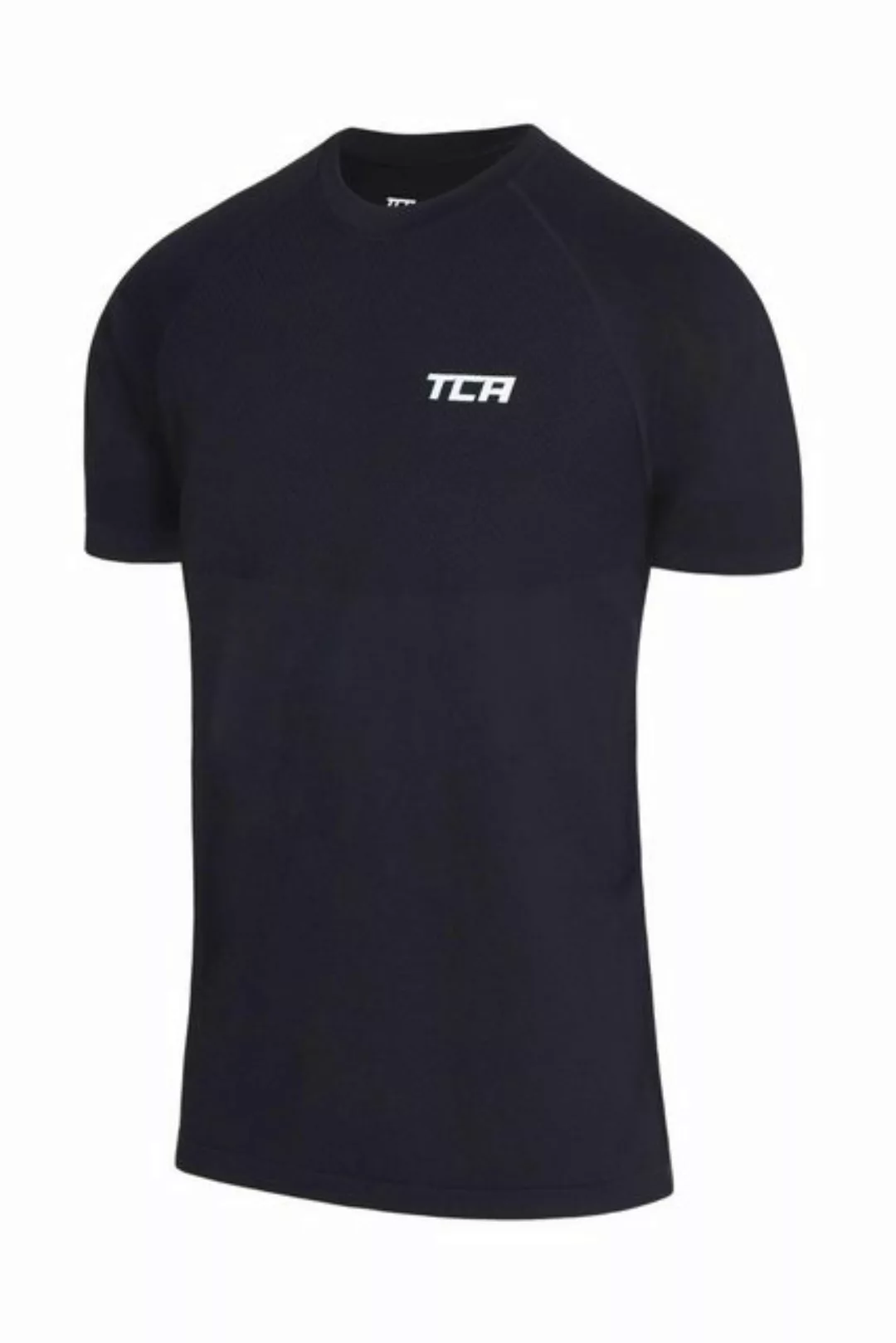 TCA T-Shirt TCA SuperKnit Herren Laufshirt - Schwarz, XL (1-tlg) günstig online kaufen