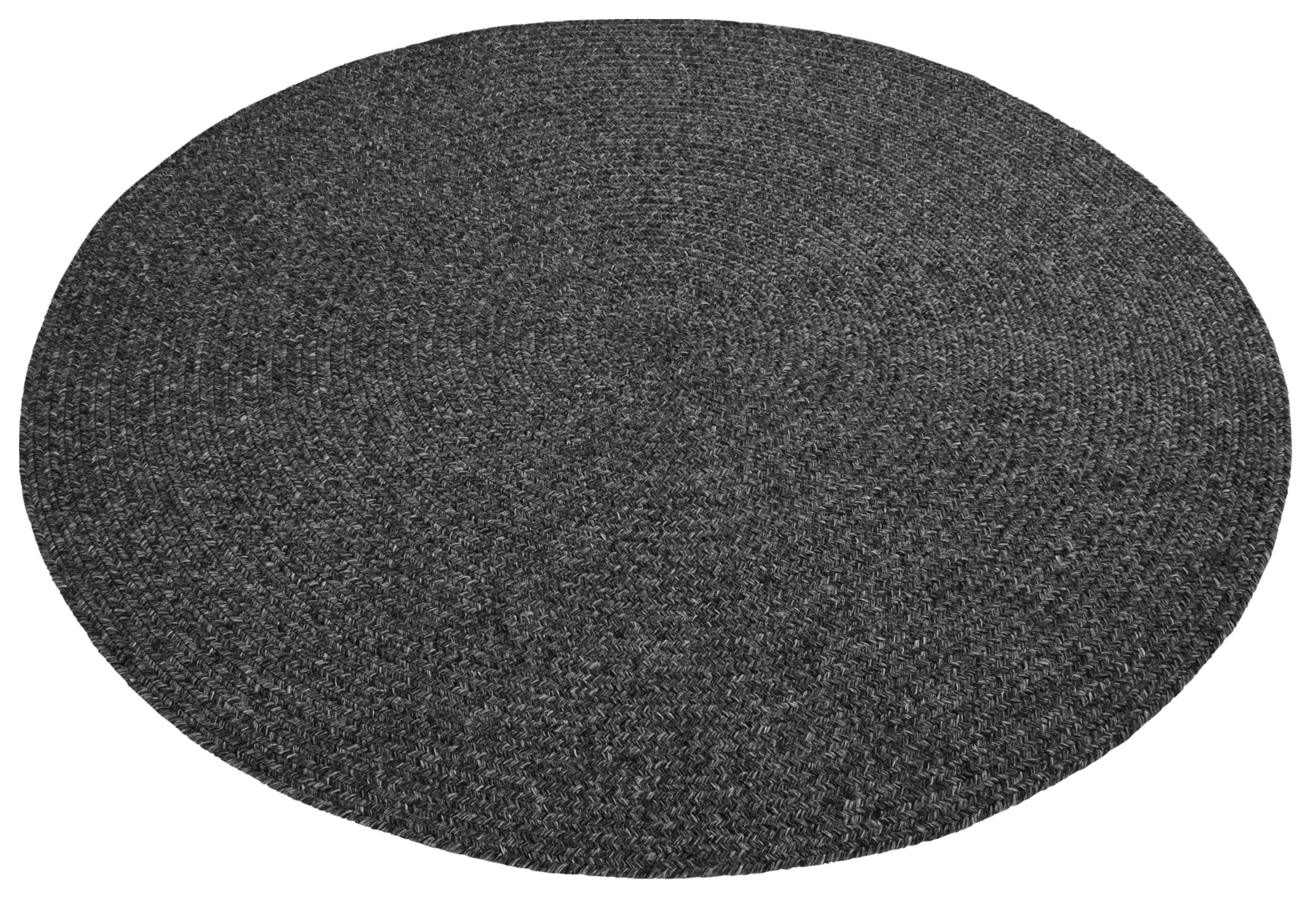 HANSE Home Teppich »Trenzado«, rund, 10 mm Höhe, In- & Outdoor, Handmade-Lo günstig online kaufen