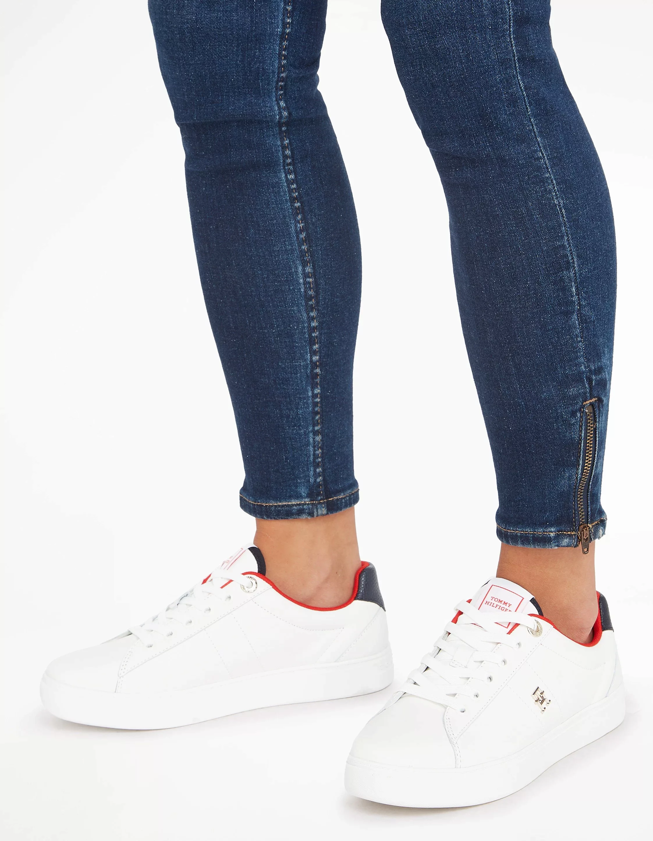 Tommy Hilfiger Plateausneaker "ESSENTIAL ELEVATED COURT SNEAKER" günstig online kaufen